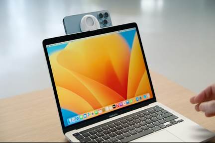 اپل از Continuity Camera رونمایی کرد؛ استفاده از آیفون به عنوان وبکم در macOS