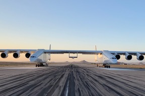بزرگترین هواپیمای دنیا ششمین پرواز آزمایشی خود را انجام داد