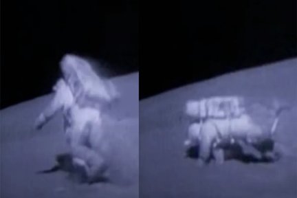 سقوط مرگبار در کره ماه/ تجربه وحشتناک فضانورد آمریکایی