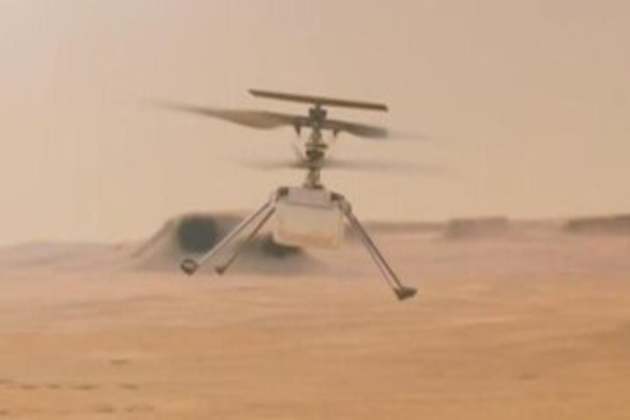 بلایی که مریخ سر هلی‌کوپتر تاریخ‌ساز ناسا آورد / عکس
