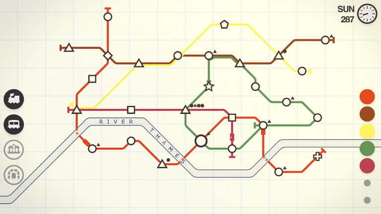بازی اندروید Mini Metro