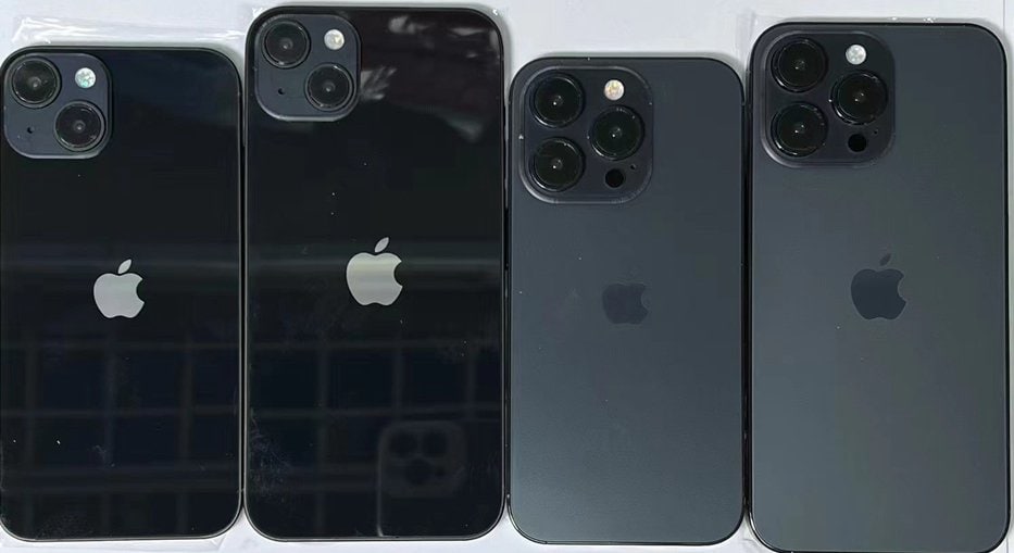  ماکت‌های سری آیفون 14، طراحی و تفاوت‌های گوشی‌های آینده اپل را نشان می‌دهند 