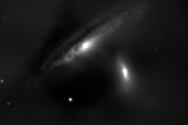 تصویر دو جرم آسمانی توسط تلسکوپ ملی ثبت شد