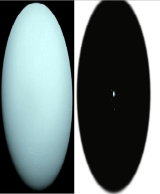 مشاهده اورانوس با یک تلسکوپ کوچک
